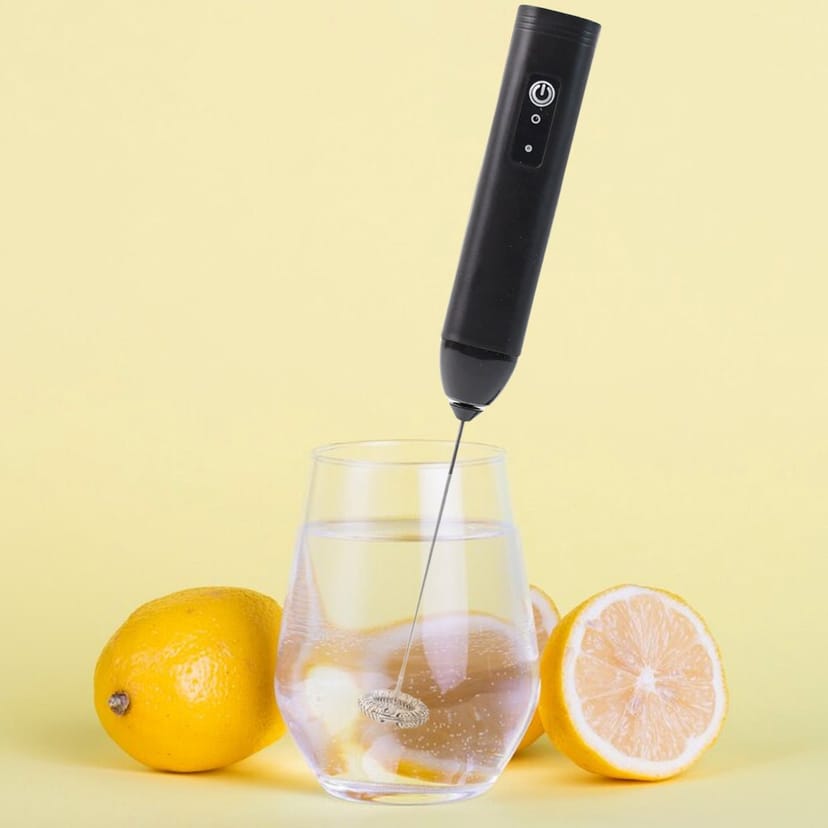 Rechargeable Electric Milk Frother - Image 1