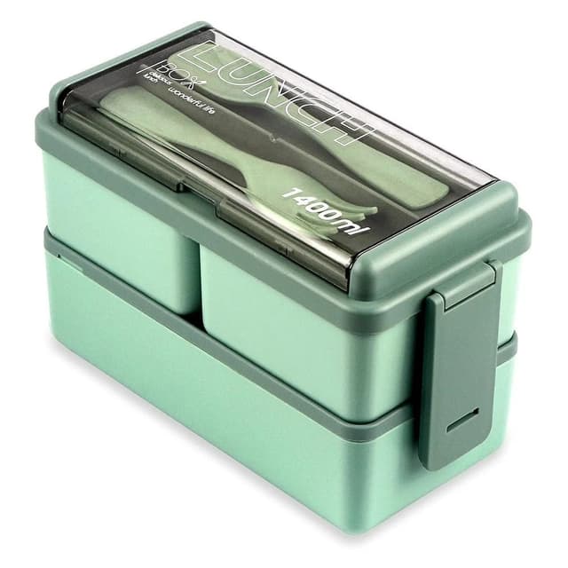 1400ml Bento Lunch Box with Cutlery